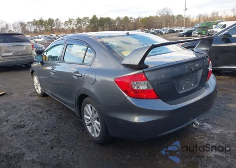 2012 Honda Civic Ex-L z USA, uszkodzony, nr VIN 19XFB2F94CE343184